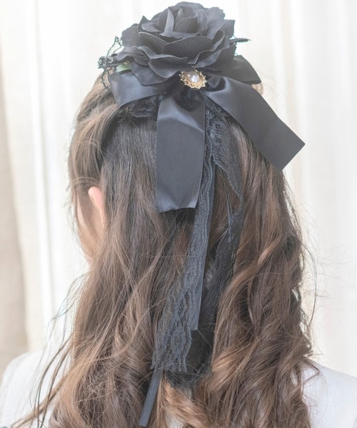 Catherine Cottage ヘアアクセサリー 「ZOZO限定」2wayローズ