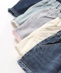 パンツ フリンジショートパンツ_デニム キッズ...の詳細画像4