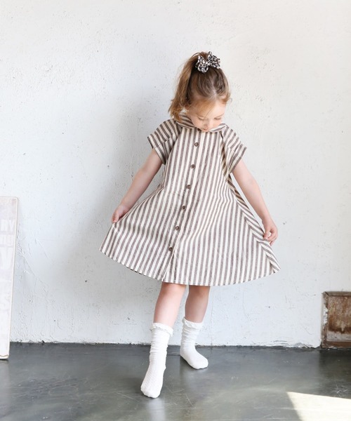 Rora（ローラ） ワンピース エマのサマーテイルズ ストライプ