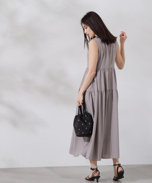 PROPORTION BODY DRESSING ワンピース ノースリティアード