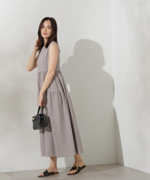 PROPORTION BODY DRESSING ワンピース ノースリティアードワンピース 