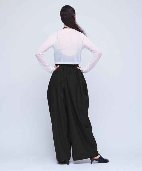 パンツ 「AEWEN MATOPH」コクーン ワイドパンツ レディース : 85349081  