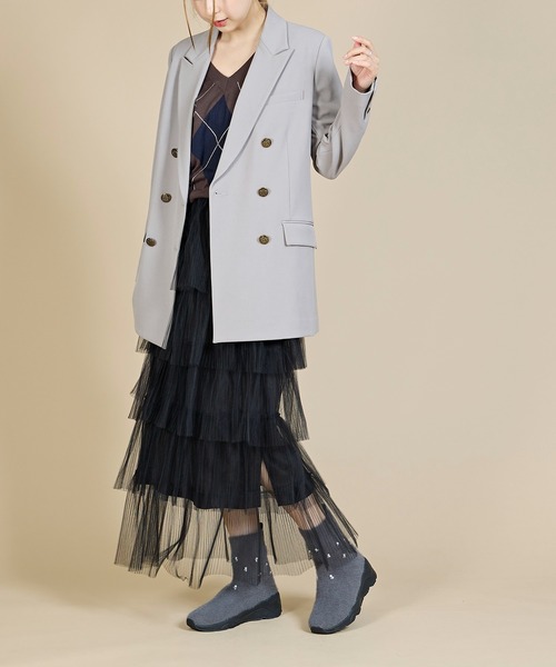 carino（カリーノ） ブーツ ビジュー付きニットブーツ レディース