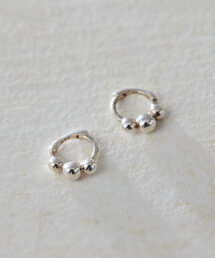 ear PAPILLONNER イアパピヨネ ミニコインピアス 925 シルバー スターリングシルバー使用》ミニコインネックレス（ネックレス
