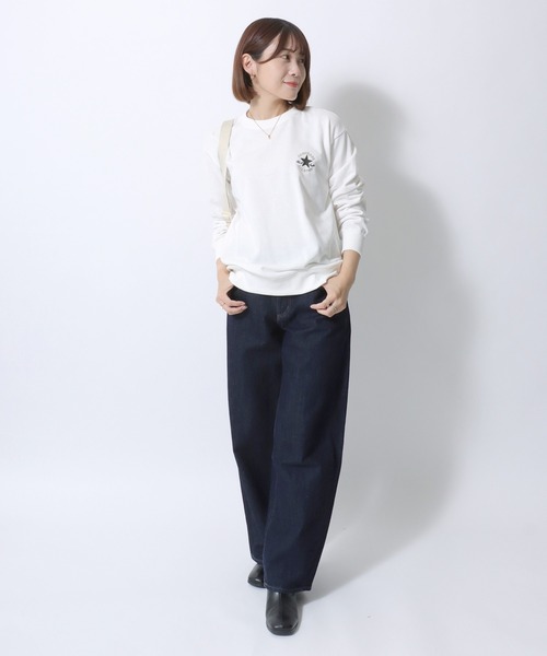 90～00s SUBWARE/NYJP/Logo Sweat/L/刺繍ロゴ/スウェット