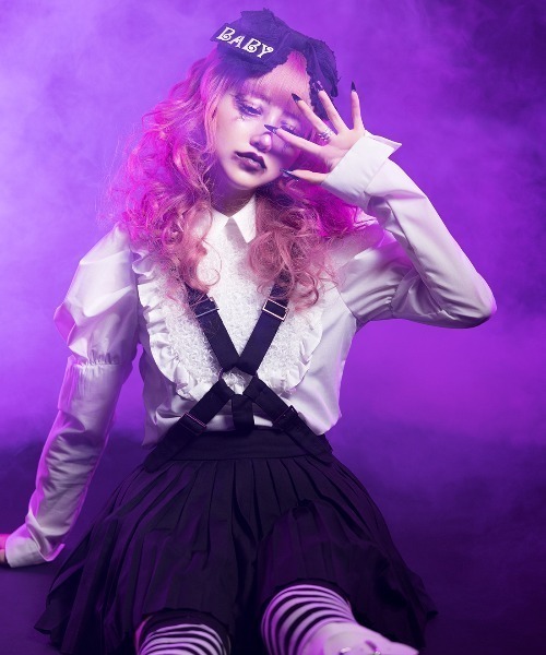 AVENCHUMU スカート Girls pleated harness skirt : ZOZOTOWN Yahoo!店