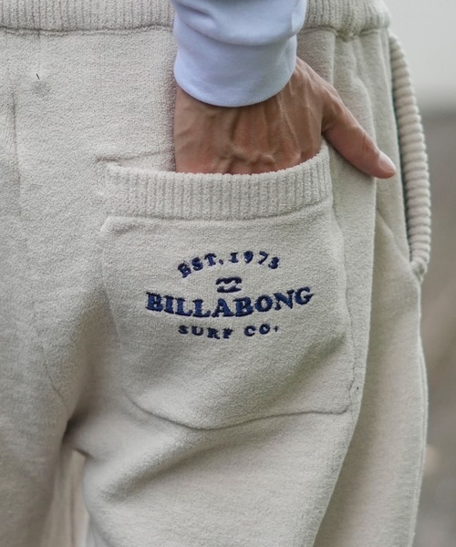 BILLABONG パンツ メンズ MOLE KNIT セットアップボトムス