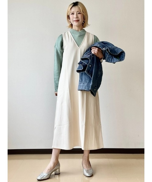 G/FORE カシミヤタッチニットセーター　S GAP ニット セーター CashSoft カシミヤタッチ オーバーサイズ V