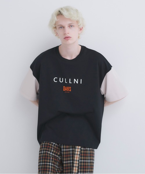 cullni サイズ0 ロゴ半袖Tシャツ CULLNI クルニ ロゴカットソー 半袖 Tシャツ 22-SS-013 サイズ2