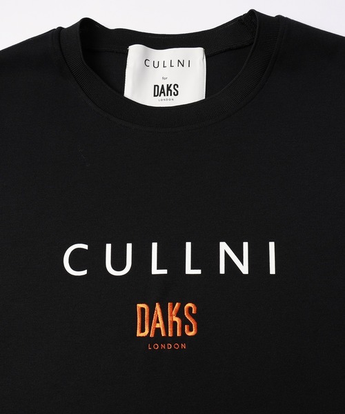 cullni サイズ0 ロゴ半袖Tシャツ CULLNI tシャツ for DAKS LONDON Logo S/S TEE メンズ