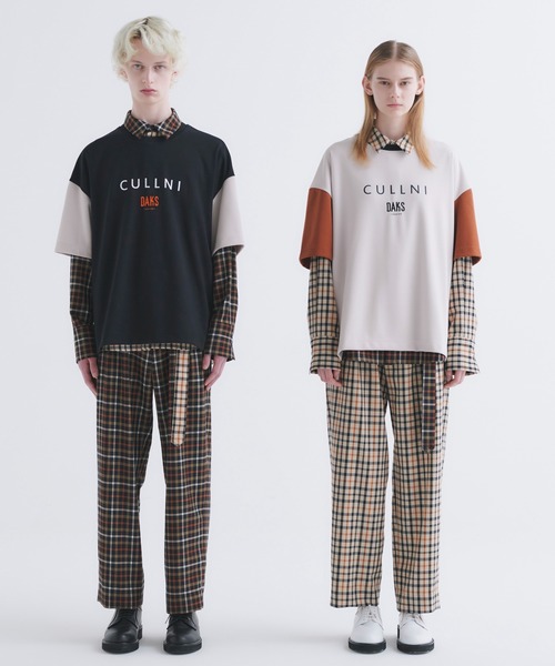 CULLNI tシャツ for DAKS LONDON Logo S/S TEE メンズ