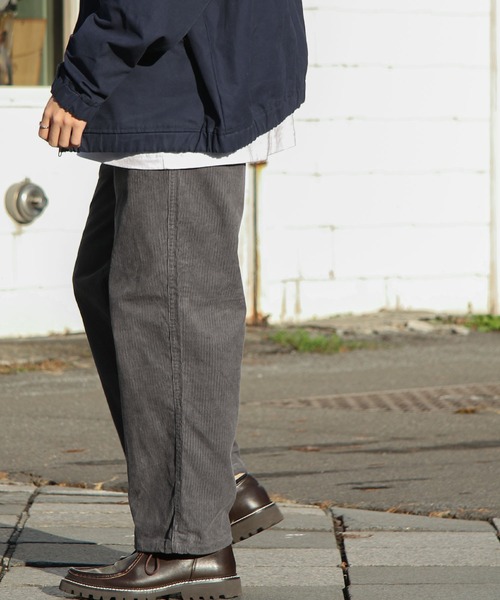 GERRY（ジェリー） パンツ コットン コーデュロイ ワイド ストレート
