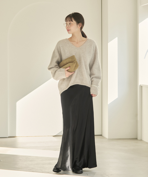 plage R’IAM サテンスカート plage スカート R'IAM サテンスカート : ZOZOTOWN Yahoo!店
