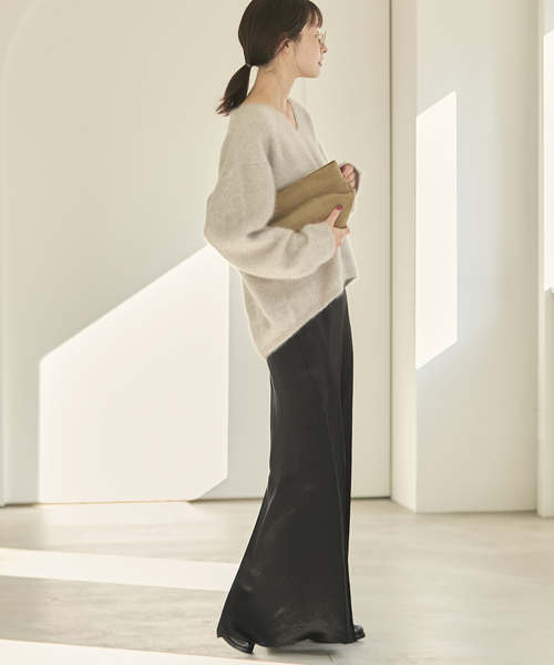 plage R’IAM サテンスカート plage スカート R'IAM サテンスカート : ZOZOTOWN Yahoo!店