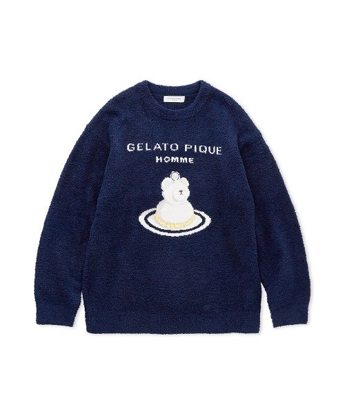 gelato pique パジャマ 「HOMME」ベアケーキプルオーバー メンズ