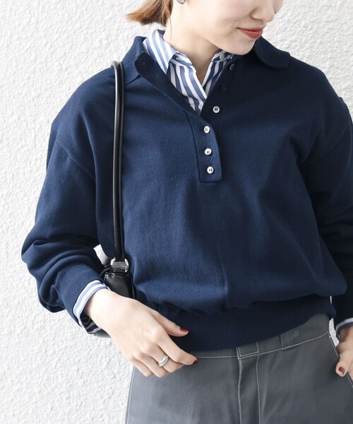 「SHIPS any」 長袖シャツ ONE SIZE ブルー レディース SHIPS any 「SHIPS any」 長袖ブラウス ONE SIZE ブルー