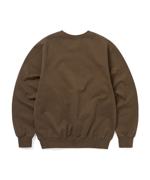 【THISISNEVERTHAT】クロスステッチ クルーネック ヘザーグレ THISISNEVERTHAT】クロスステッチ クルーネック ヘザーグレ
