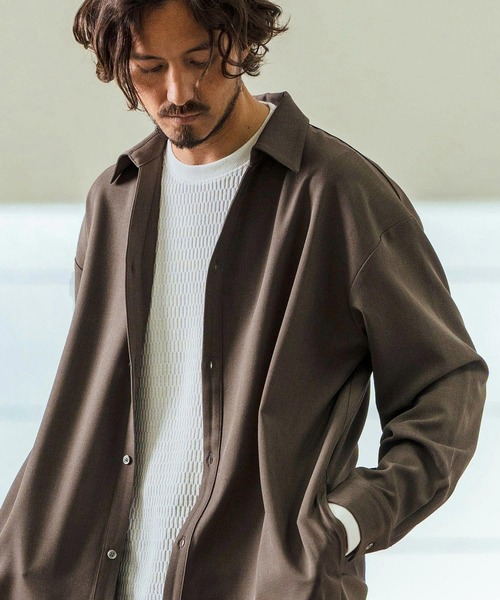 Magine（マージン） シャツ ms5978- Skipper ＆ pullover design Long