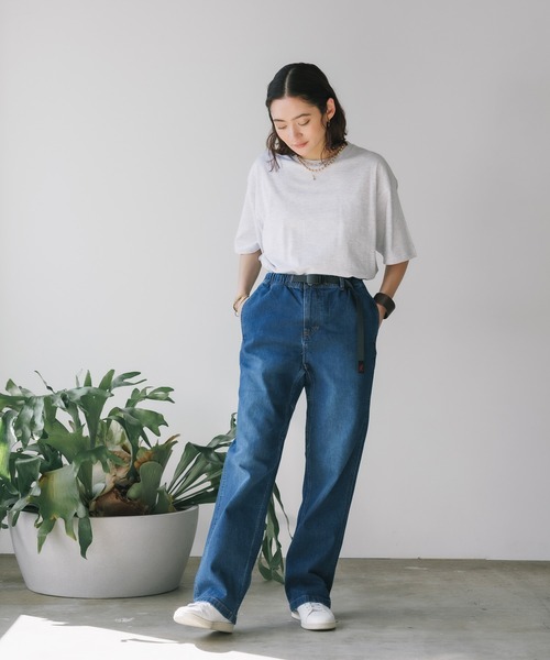 楽天市場】【SALE】グラミチ ストレッチデニムルーズテーパード