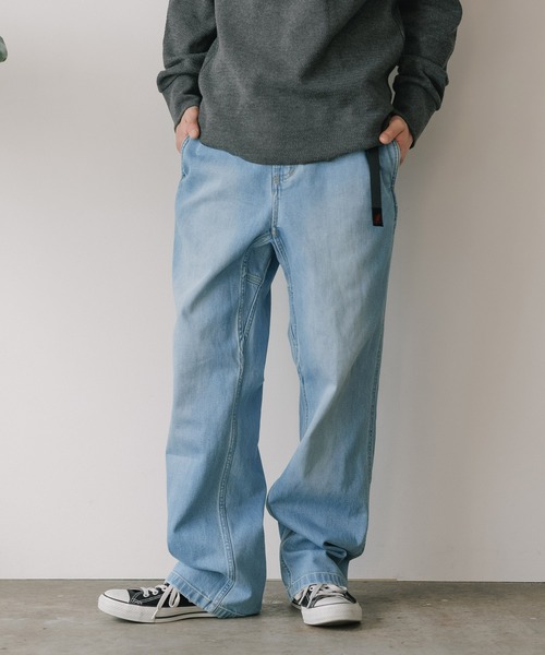 美品 太目デニム GRAMiCCi グラミチ ストレッチデニムパンツ Mサイズ グラミチ(Gramicci) デニム メンズパンツ | 通販・人気