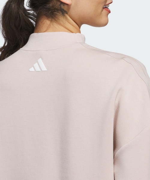 サイズ：S ADIDAS GOLF アディダスゴルフ 2024年モデル ダンボールニット 長袖パーカー  ピンク系 [240101494795] ゴルフウェア レディース ストスト サイズ：S ADIDAS GOLF アディダスゴルフ 2024年モデル