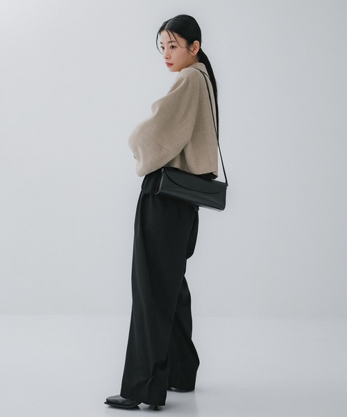 ジャケット・アウター CLANE COCOON SLEEVE SHORT JACKET CLANE COCOON SLEEVE SHORT JACKET