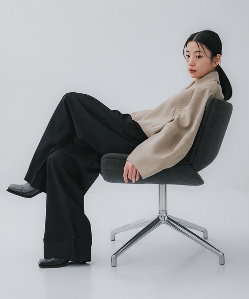 CLANE コート アウター 「CLANE/クラネ」COCOON SLEEVE SHORT