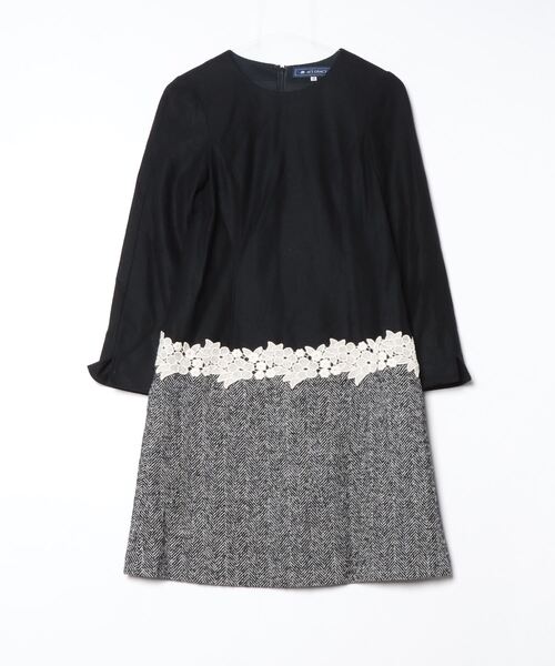 M'S GRACY（エムズグレイシー） ドッキングワンピース 38 ブラック