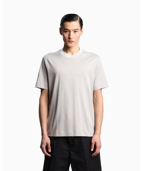 EMPORIO ARMANI tシャツ 「エンポリオ アルマーニ」Tシャツ ジャージー