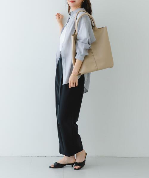 RODE SKO（ロデスコ） トートバッグ センターステッチVカットトート