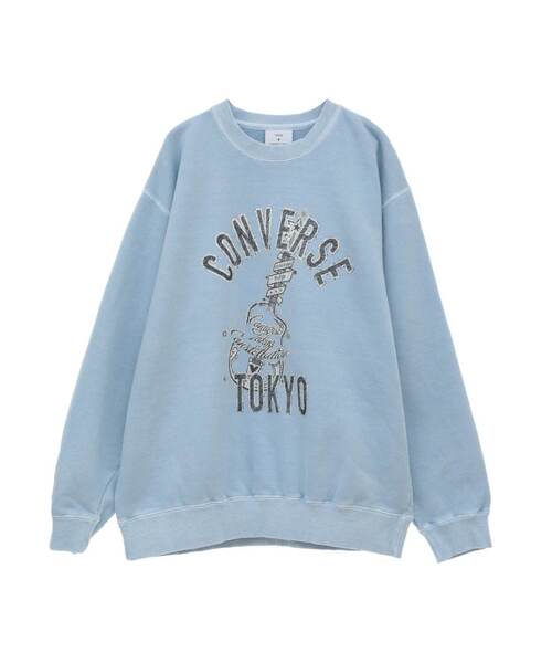 トレーナー/スウェット juemi  Pigment Dyed Sweat Juemi×Abyssea】Loose Neck Pigment Dyed Sweat｜Abyssea 公式通販サイト