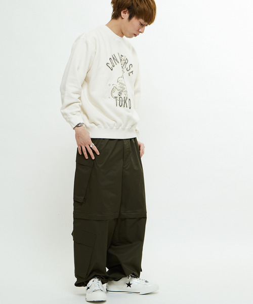 トレーナー/スウェット juemi  Pigment Dyed Sweat Juemi×Abyssea】Loose Neck Pigment Dyed Sweat｜Abyssea 公式通販サイト