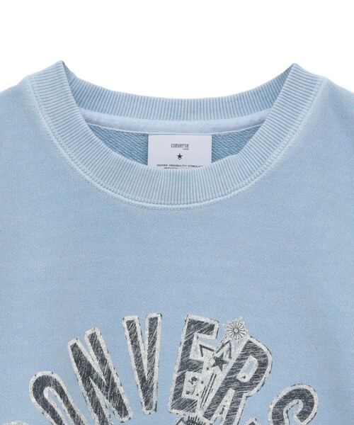 CONVERSE TOKYO トレーナー スウェット PIGMENT DYE GUITAR LOGO SWEAT