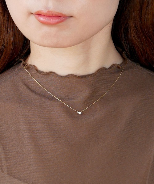 va vendome aoyama ネックレス K10YG ダイヤモンド ネックレス