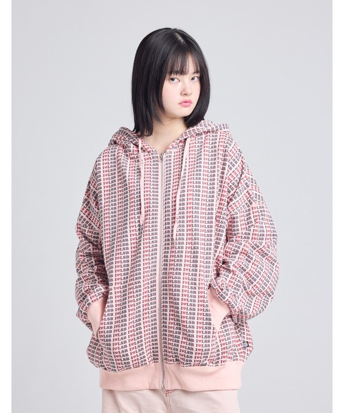 ONCILY パーカー 「 × WISH FOR EVER 」HEART COLLAB FULL-ZIP