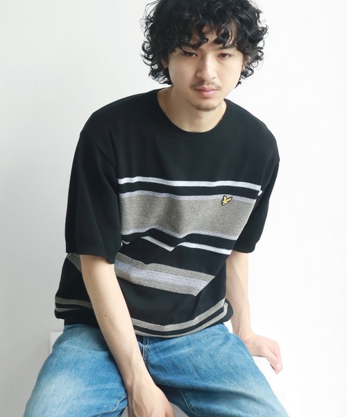 LYLE&amp;SCOTT - ライル&amp;スコット　マルボン　コラボ　セーター trim_ofknk_itemdc502df6a54b11e