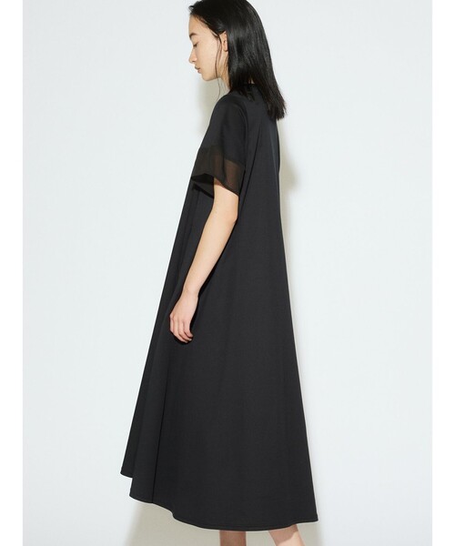 MIDIUMISOLID ワンピース for Ladies スリーブスイッチングA