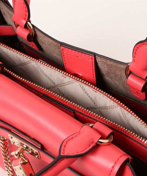 ✨美品✨MICHAEL KORS PVCレザー2wayバッグ ピンク レディース Michael Kors マイケルコース 2WAY ハンドバッグ レザー