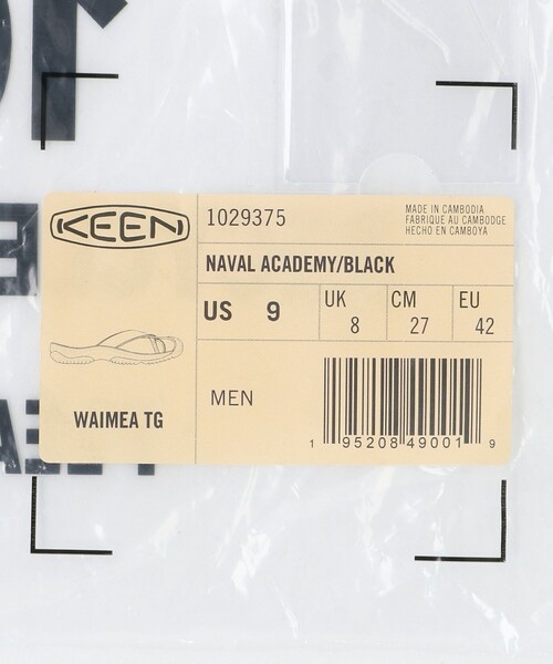 サンダル 「KEEN」 WAIMEA TG/ワイメア ティージー サンダル メンズ