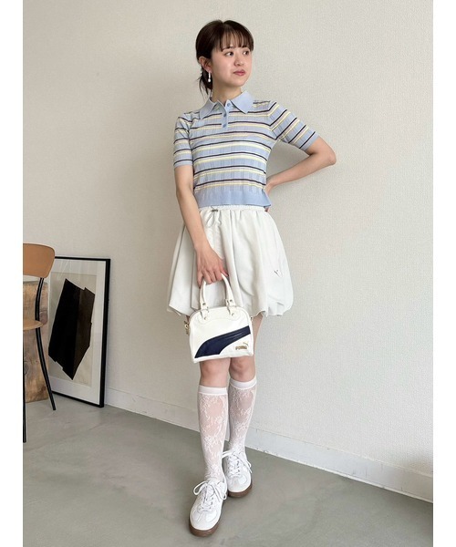 新品タグ付き Lily Brown ライトツイルビスチェとバルーンスカートSET Amazon.co.jp: [リリーブラウン] バルーンビスチェセットアップ