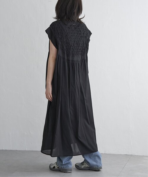 VENCE EXCHANGE ワンピース ボイル変形ピンタックワンピース