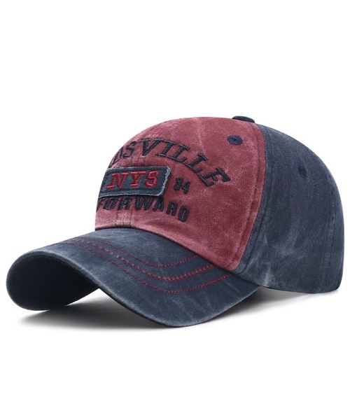 キャップ 帽子 バイカラー ロゴ レディース : ZOZOTOWN Yahoo!店