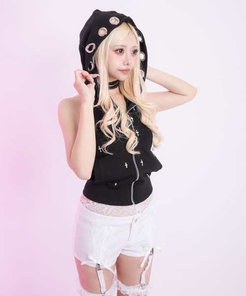 Diable baiser（ディアブルベーゼ） タンクトップ ノースリーブ 強め