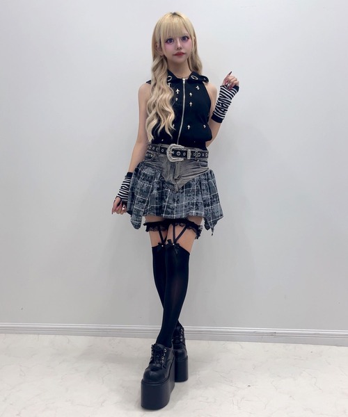 Diable baiser（ディアブルベーゼ） タンクトップ ノースリーブ 強め