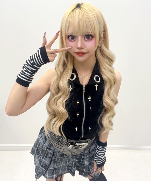 Diable baiser（ディアブルベーゼ） タンクトップ ノースリーブ 強め