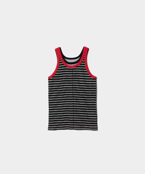 タンクトップ ノースリーブ 「O in T」PLANE TANK TOP レディース メンズ Robert P. Miller タンクトップ ノースリーブ flip tank-top