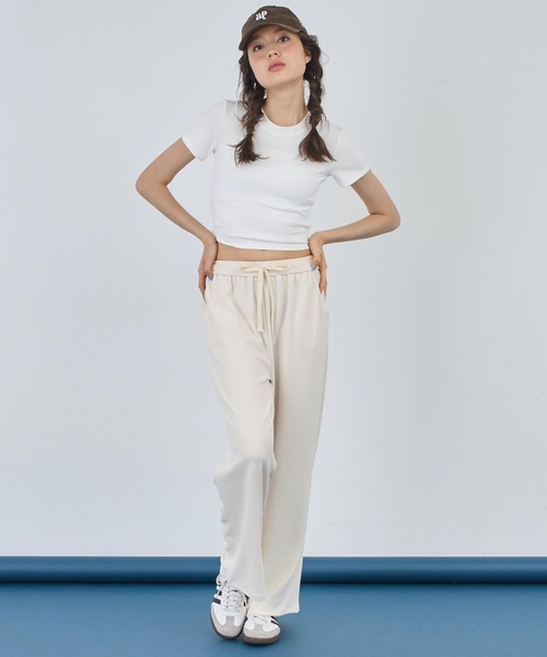 ANAP スウェットパンツ ジャージ 楽ちん ワッフル スウェット