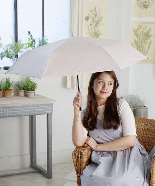 そらち★ SORANI. 折りたたみ傘 「日傘 晴雨兼用」sun shade slender mini