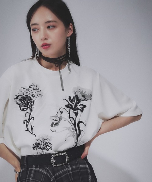 tシャツ ハイショクリブT(HARE) レディース ハイショクリブT(HARE)（Tシャツ/カットソー）｜HARE（ハレ）の