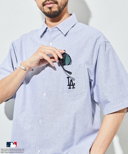 MLB シャツ 半袖 FREAK'S STORE/フリークスストア MLB S/S